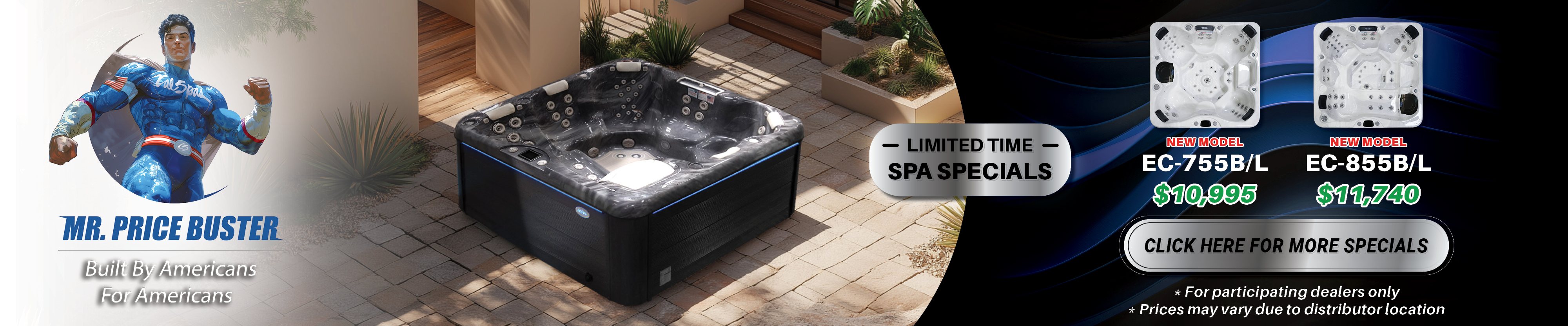 Calspas hot tub being used in a family setting - Sunnyvale